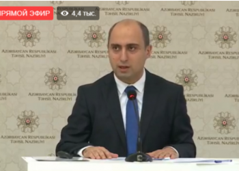 Təhsil naziri yeni tədris ili ilə bağlı brifinq keçirir – CANLI VİDEO… Fed.az