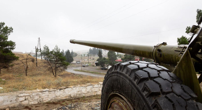 Ağdərə istiqamətində düşmənin artilleriya bölmələrinə – Zərbələr Endirilib – VİDEO