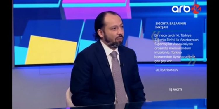 Sığorta bazarı və sığorta agentlərinin fəaliyyəti… Əli Bayramov  ARB24 efirində… VİDEO.