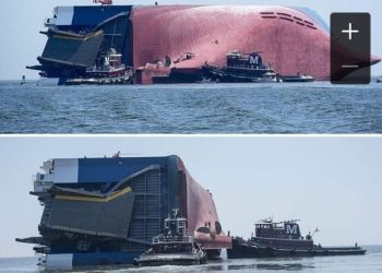 Okeanın ortasında girov qalmış 4000 avtomobil…