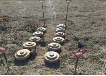 Şok görüntülər… Minalı əraizələrin xəritəsi əsasında zərərsizləşdirmə əməliyyatları… VİDEO.